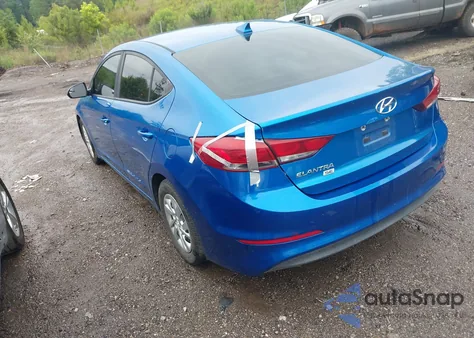 2017 Hyundai Elantra Se из США, поврежденный, VIN 5NPD74LF2HH204382